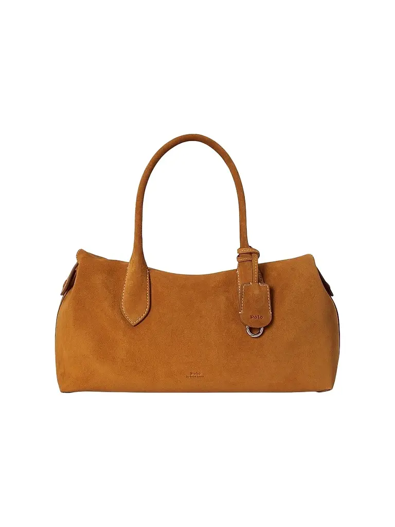 Polo Ralph Lauren Women's Bellport Suede Top Handle Bag