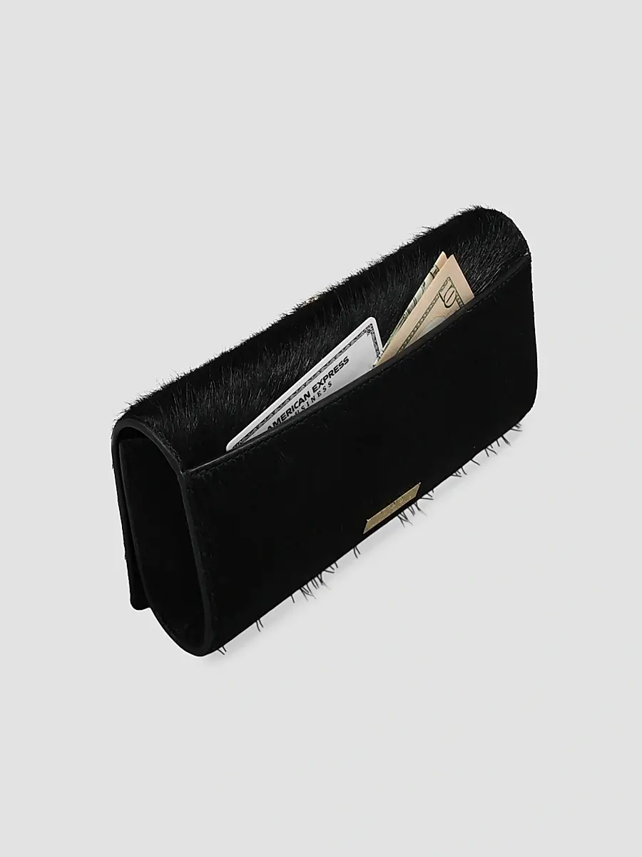 ALEXIS BITTAR Women's 14K-Gold-Plated & Calf Hair Serpent Handle Clutch | Thumbnail 6