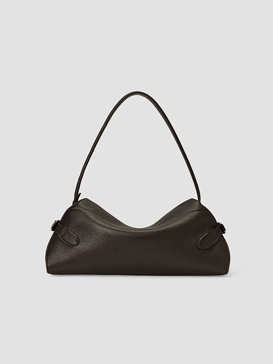 Ralph Lauren Collection Women's The Ralph Charm-Detail Leather Shoulder Bag | Thumbnail 3 Ralph Lauren Collection Women's The Ralph Charm-Detail Leather Shoulder Bag | Thumbnail 3
