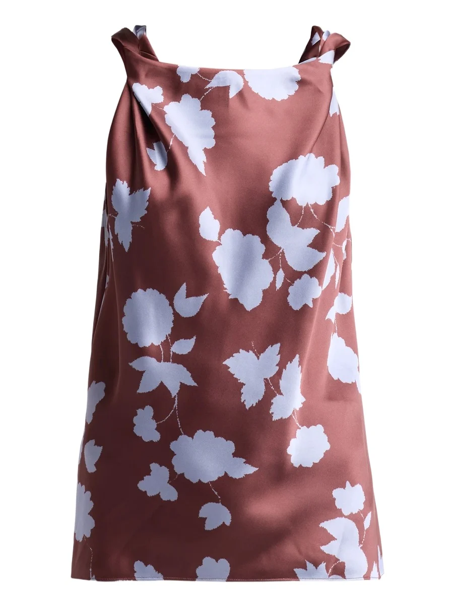 TANYA TAYLOR Women's Penny Floral Boatneck Top