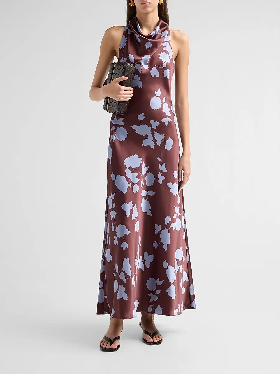 TANYA TAYLOR Women's Celinda Floral Maxi Dress | Thumbnail 2