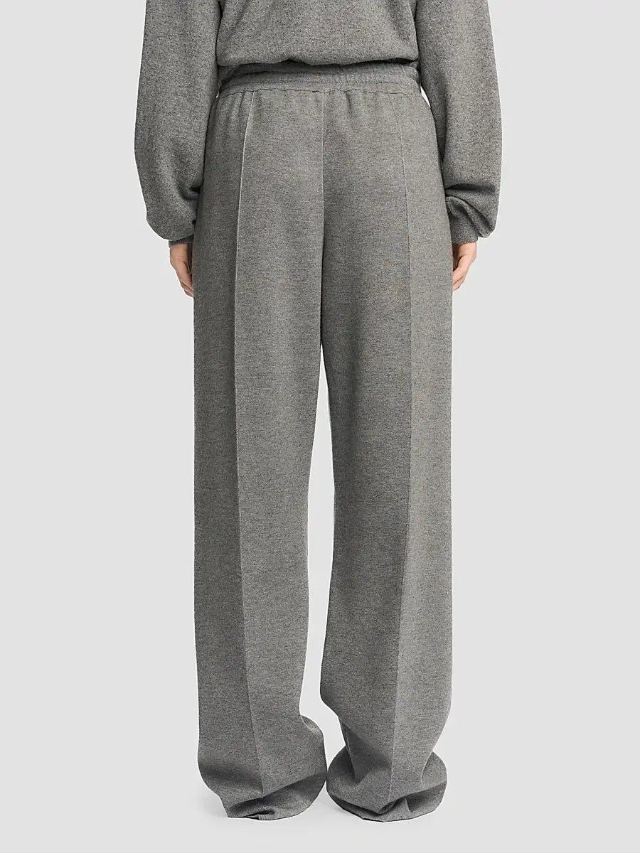 Malo Women's Pleated Cashmere-Silk Straight-Leg Pants | Thumbnail 3 Malo Women's Pleated Cashmere-Silk Straight-Leg Pants | Thumbnail 3