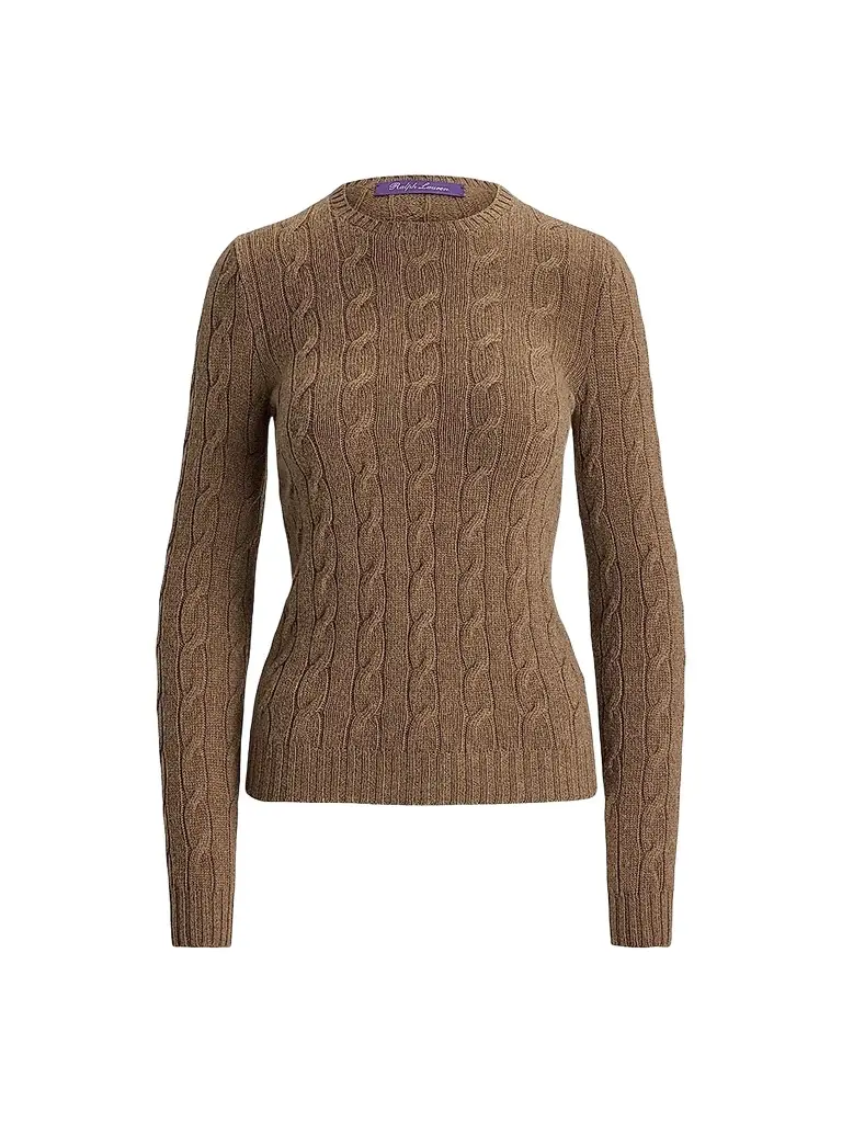 Ralph Lauren Collection Women's Cable-Knit Cashmere Sweater
