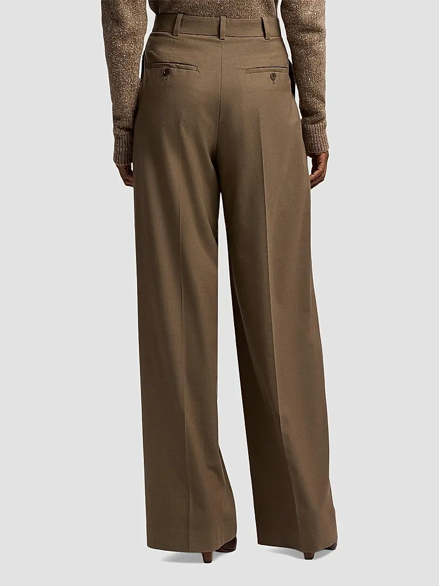 Ralph Lauren Collection Women's Clarice Wool-Blend Pants | Thumbnail 3 Ralph Lauren Collection Women's Clarice Wool-Blend Pants | Thumbnail 3