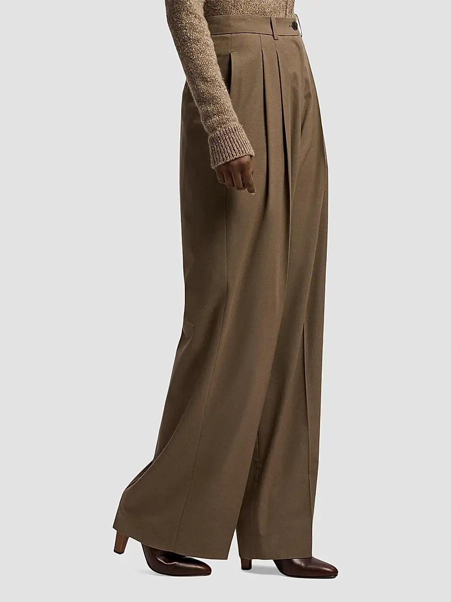 Ralph Lauren Collection Women's Clarice Wool-Blend Pants | Thumbnail 5 Ralph Lauren Collection Women's Clarice Wool-Blend Pants | Thumbnail 5