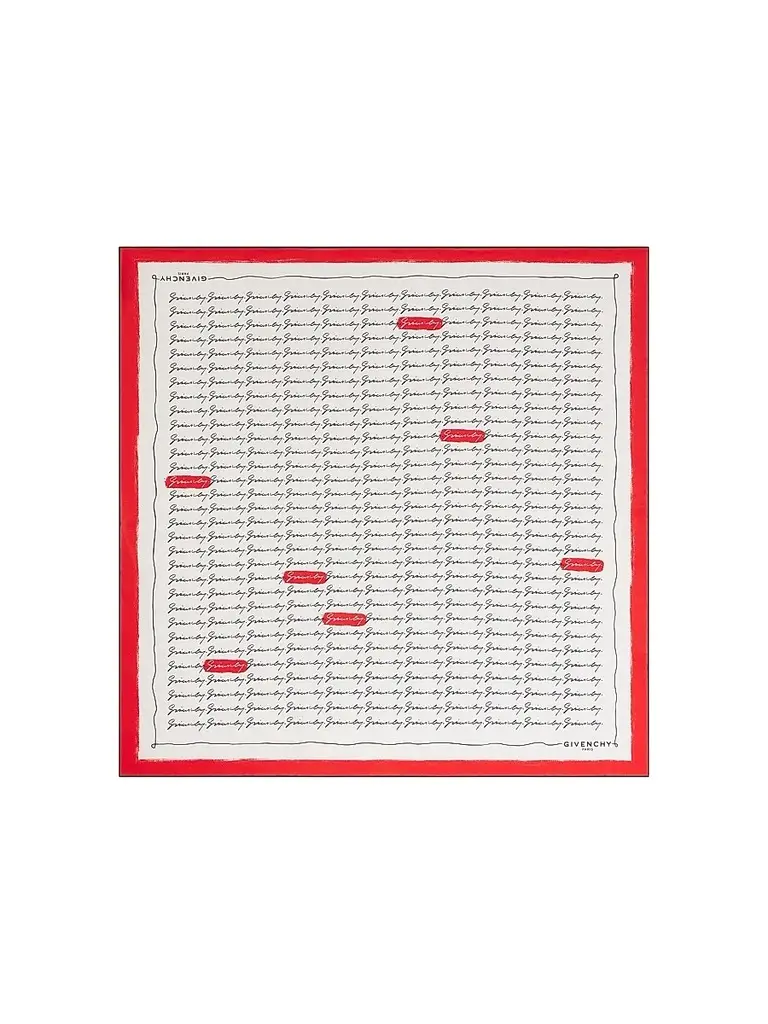 Givenchy Women's Square in Silk - Red | Image 1 Givenchy Women's Square in Silk - Red | Image 1