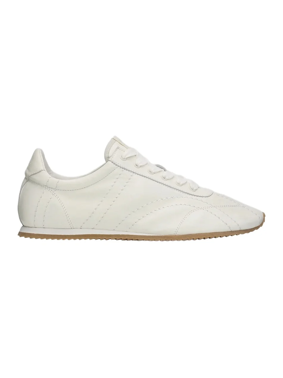 TOTEME Women's Flex Leather Low-Top Sneakers