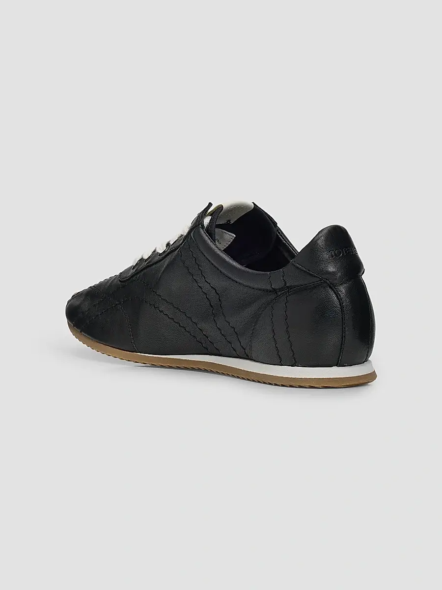 TOTEME Women's Flex Leather Low-Top Sneakers | Thumbnail 4