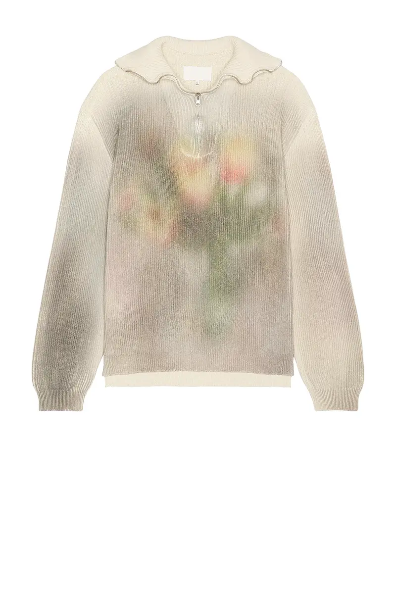 Maison Margiela Quarter Zip Sweatshirt | Thumbnail 4 Maison Margiela Quarter Zip Sweatshirt | Thumbnail 4