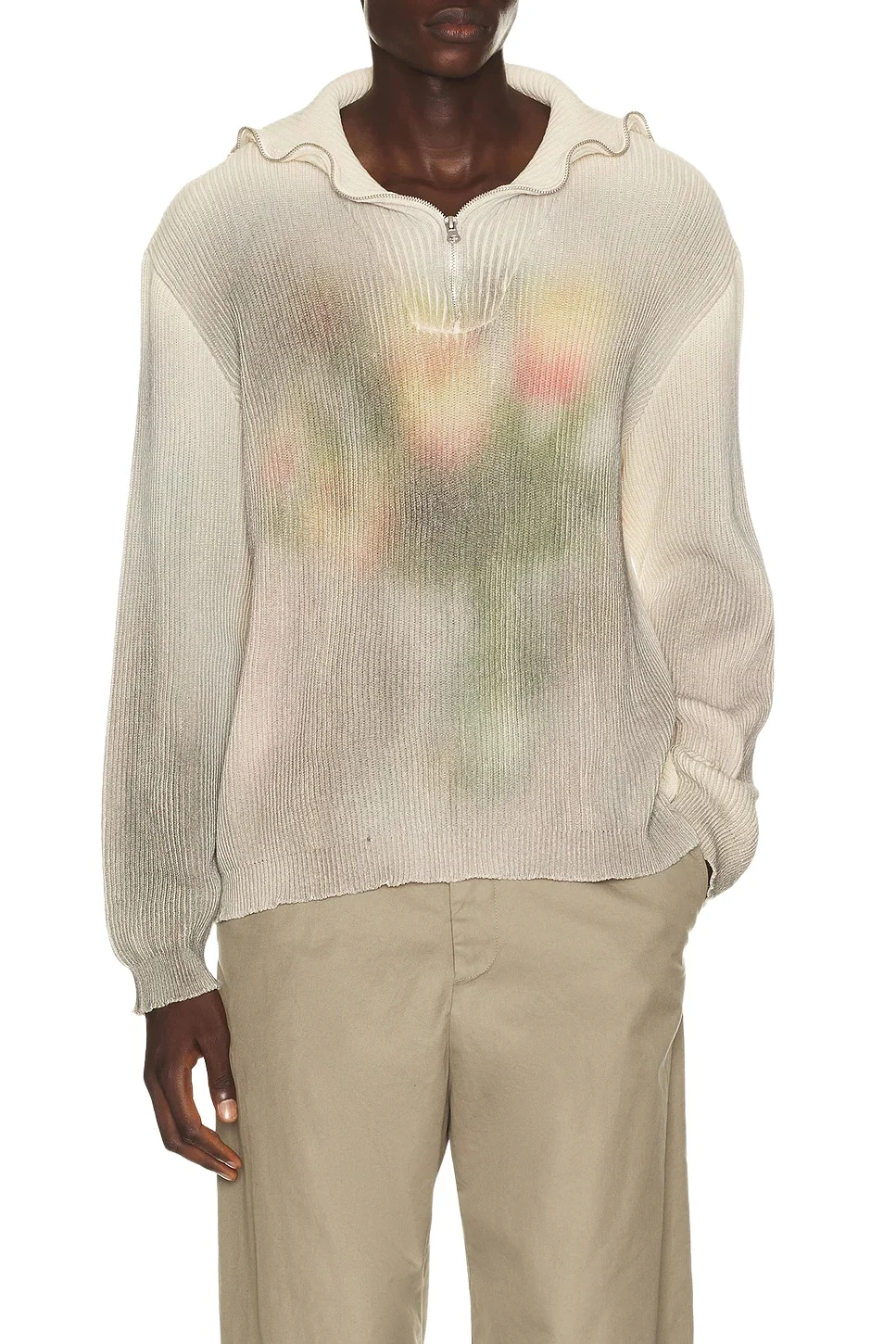Maison Margiela Quarter Zip Sweatshirt