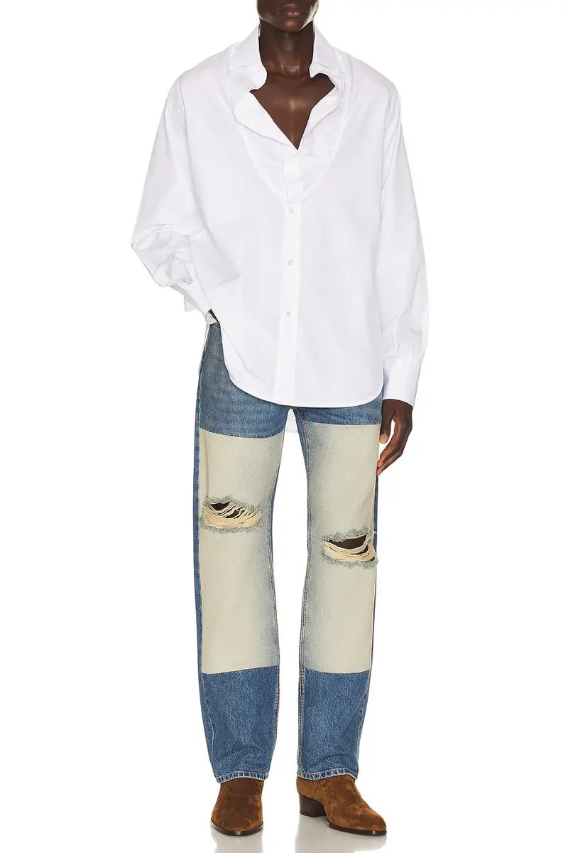 Maison Margiela Cut Out Straight Leg | Thumbnail 4