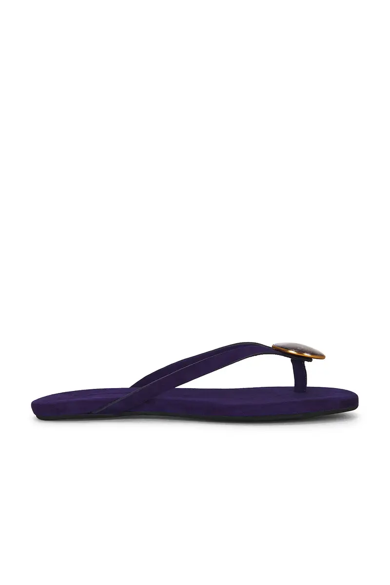 Christopher Esber Aura Quartz Suede Flip Flop | Thumbnail 2