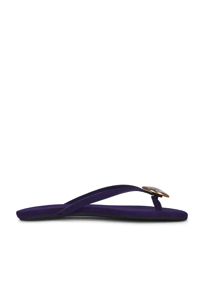 Christopher Esber Aura Quartz Suede Flip Flop | Thumbnail 3