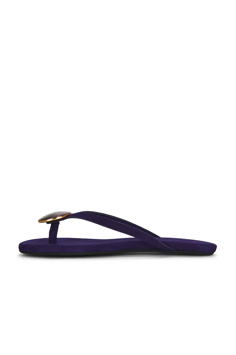 Christopher Esber Aura Quartz Suede Flip Flop | Thumbnail 6
