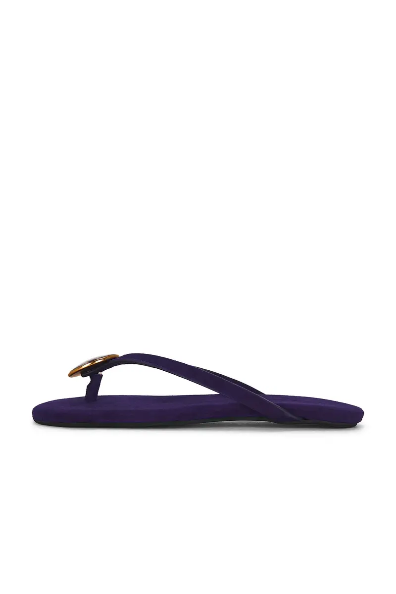Christopher Esber Aura Quartz Suede Flip Flop | Thumbnail 7