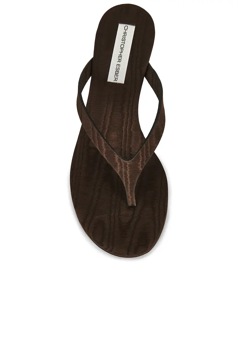 Christopher Esber Scala Moire Wedge | Thumbnail 4 Christopher Esber Scala Moire Wedge | Thumbnail 4
