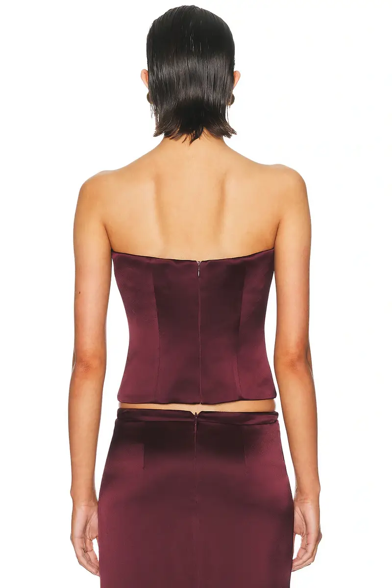 SEV Satin Corset Top | Thumbnail 3