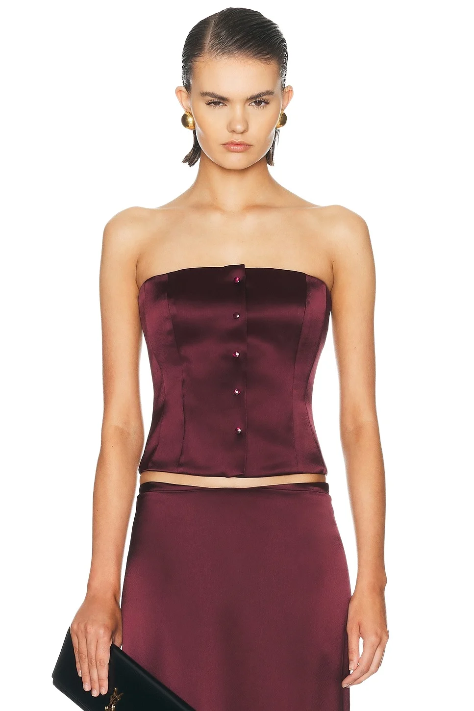 Satin Corset Top Satin Corset Top