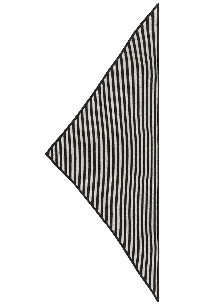 ENZA COSTA Striped Cashmere Bandana | Thumbnail 2