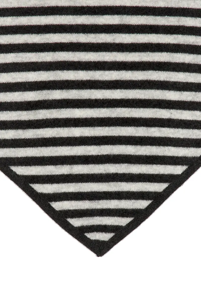 ENZA COSTA Striped Cashmere Bandana | Thumbnail 3