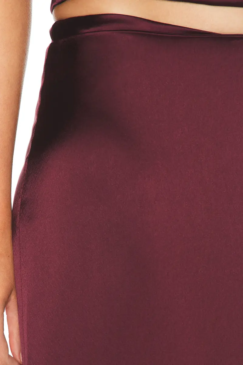 SEV Satin Straight Skirt | Thumbnail 6