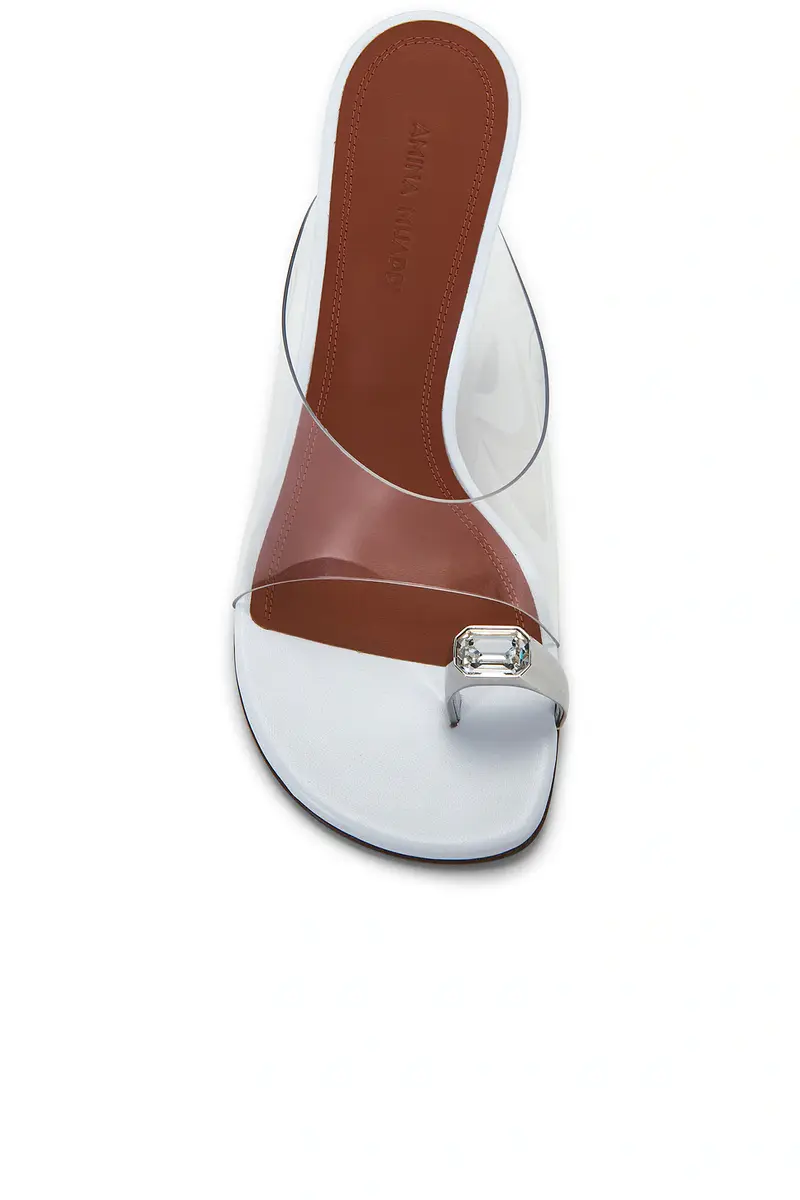 Amina Muaddi Justine 105 Slipper Mule | Thumbnail 4