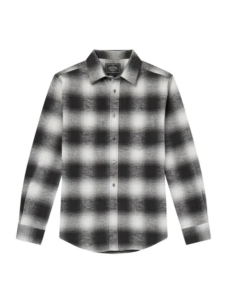 Portuguese Flannel Dune Checked Cotton-Flannel Shirt - Men