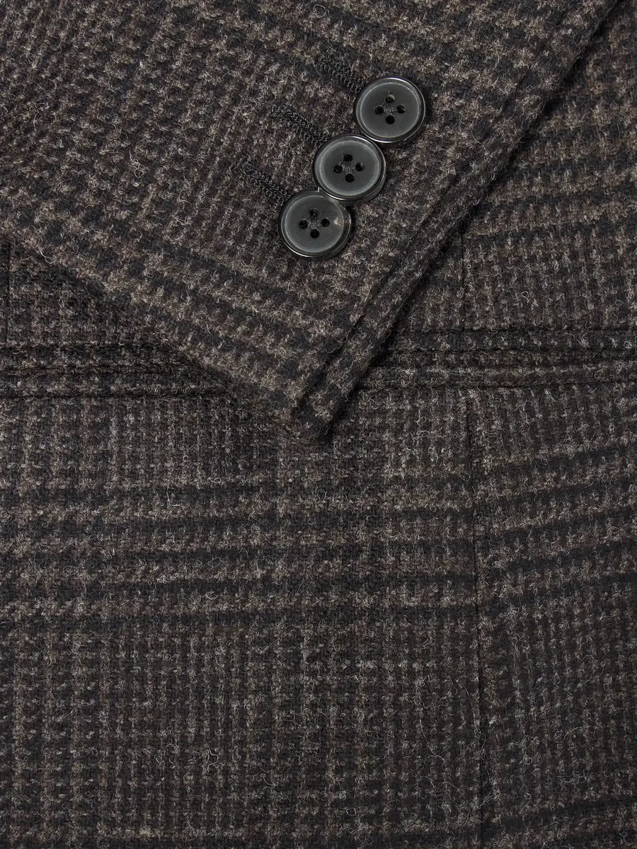 Husbands Double-Breasted Prince Of Wales Merino Wool-Twill Blazer - Men | Thumbnail 6 Husbands Double-Breasted Prince Of Wales Merino Wool-Twill Blazer - Men | Thumbnail 6