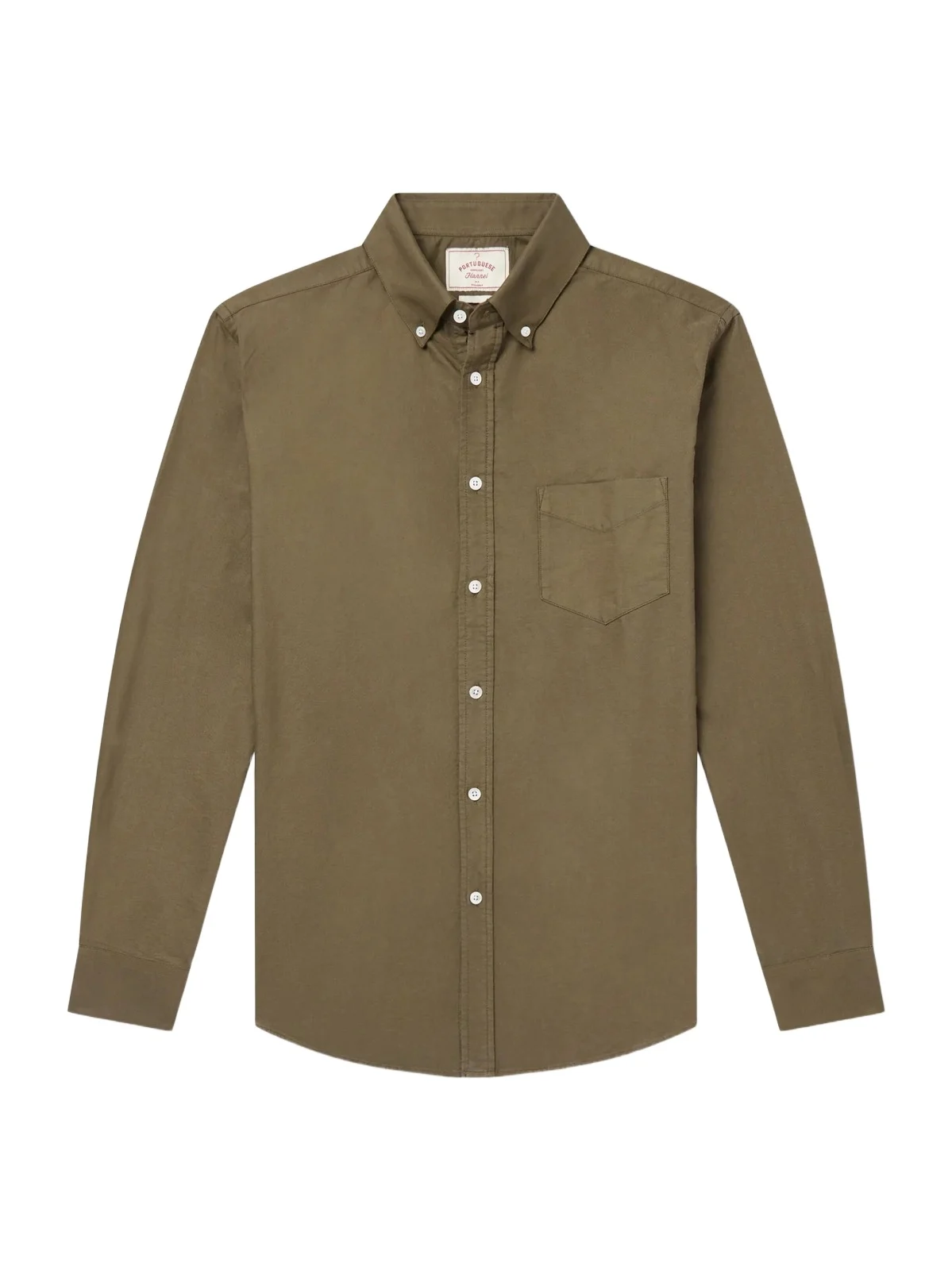 Belavista Button-Down Collar Cotton Shirt - Men Belavista Button-Down Collar Cotton Shirt - Men