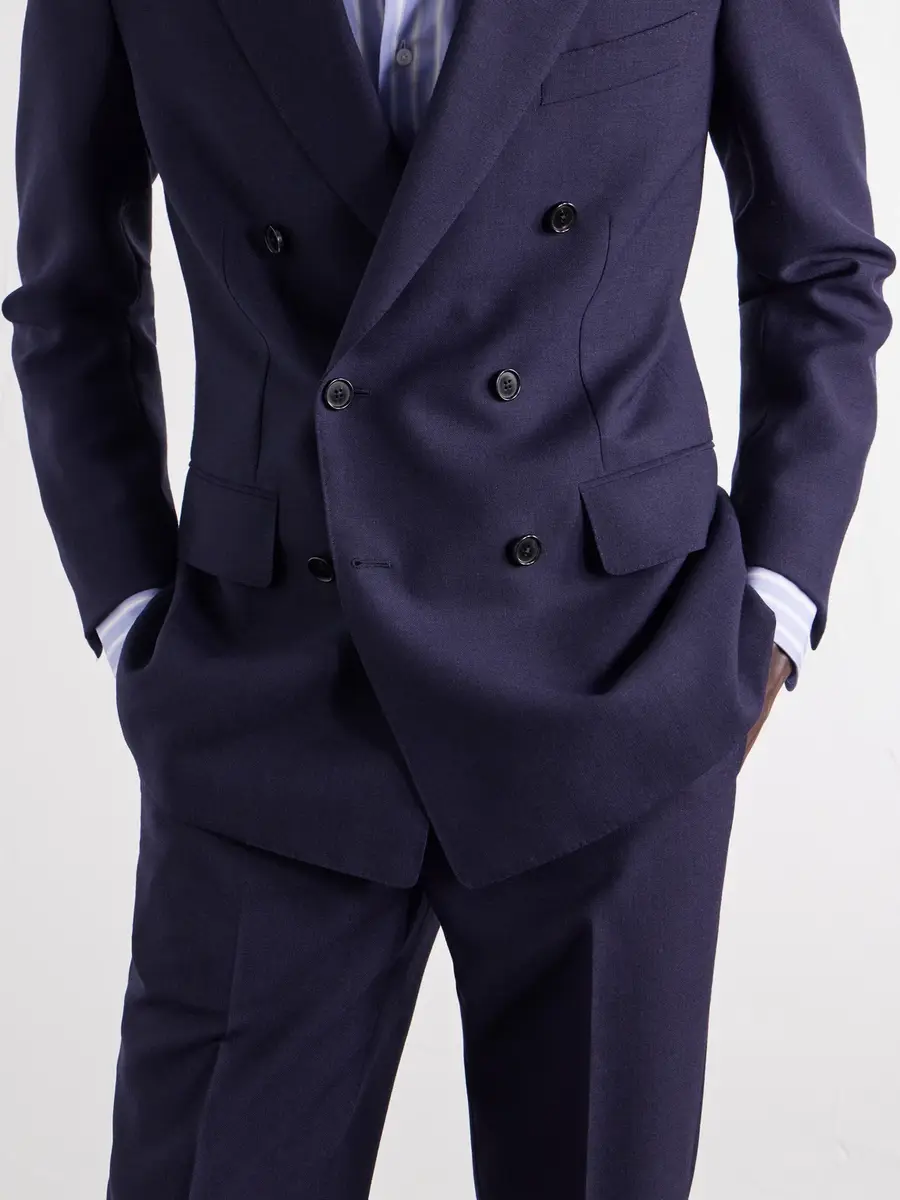 Husbands Double-Breasted Wool-Fresco Suit - Men | Thumbnail 5 Husbands Double-Breasted Wool-Fresco Suit - Men | Thumbnail 5