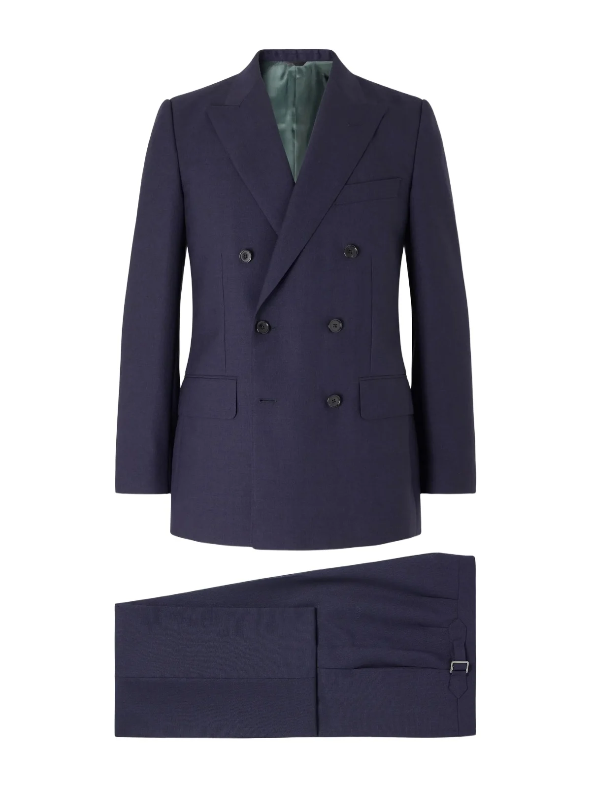 Husbands Double-Breasted Wool-Fresco Suit - Men