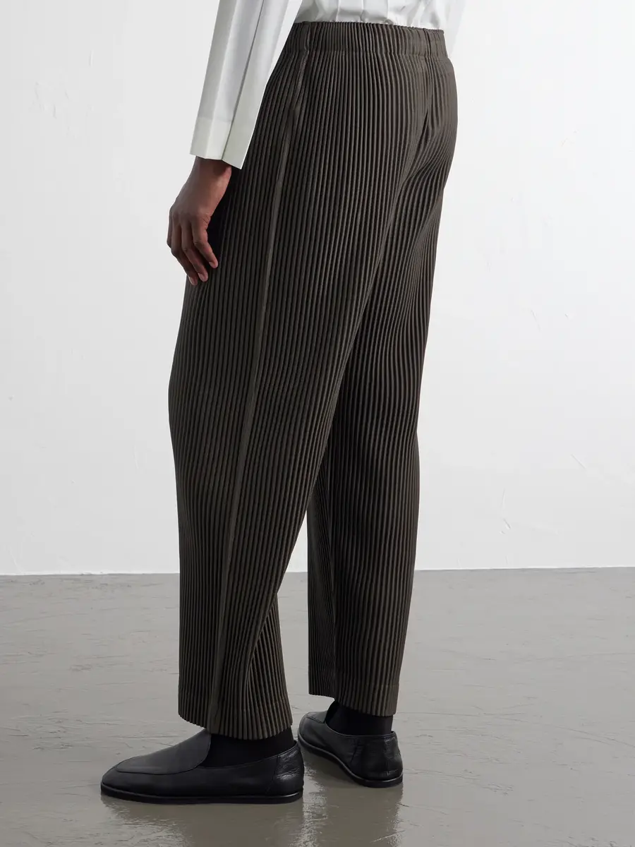 Homme Plissé Issey Miyake Mc July Pleated Straight-Leg Trousers - Men | Thumbnail 4 Homme Plissé Issey Miyake Mc July Pleated Straight-Leg Trousers - Men | Thumbnail 4