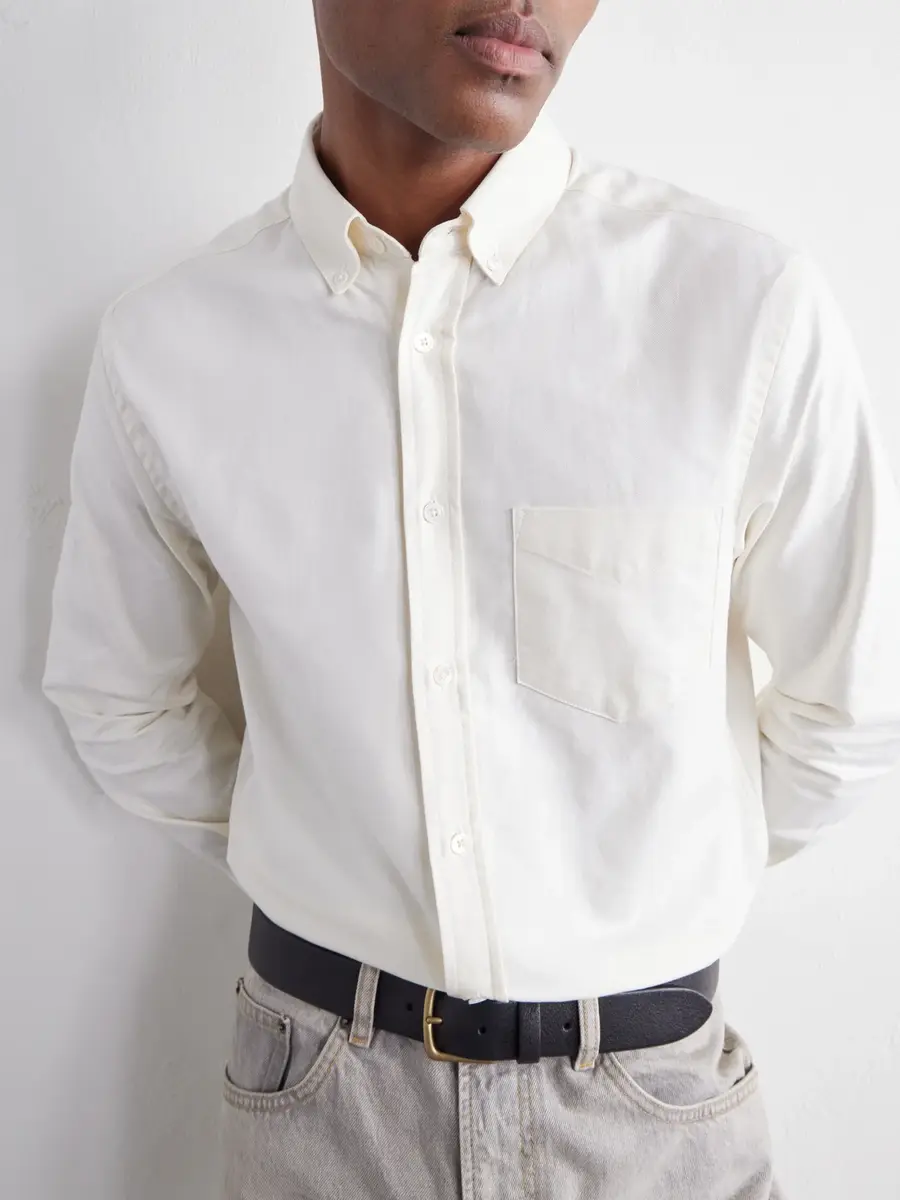 Portuguese Flannel Montebelo Button-Down Collar Cotton-Poplin Shirt - Men | Thumbnail 5 Portuguese Flannel Montebelo Button-Down Collar Cotton-Poplin Shirt - Men | Thumbnail 5