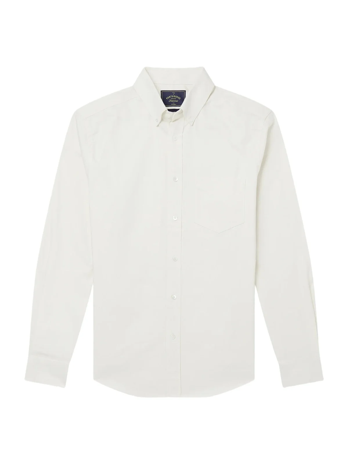 Montebelo Button-Down Collar Cotton-Poplin Shirt - Men Montebelo Button-Down Collar Cotton-Poplin Shirt - Men