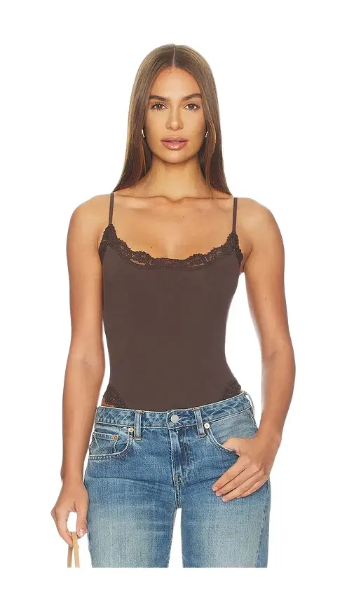 Skims Fits Everybody Lace Cami Bodysuit