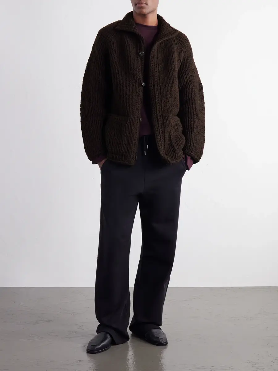 Casey Casey Camille Virgin Wool Cardigan - Men | Thumbnail 2 Casey Casey Camille Virgin Wool Cardigan - Men | Thumbnail 2