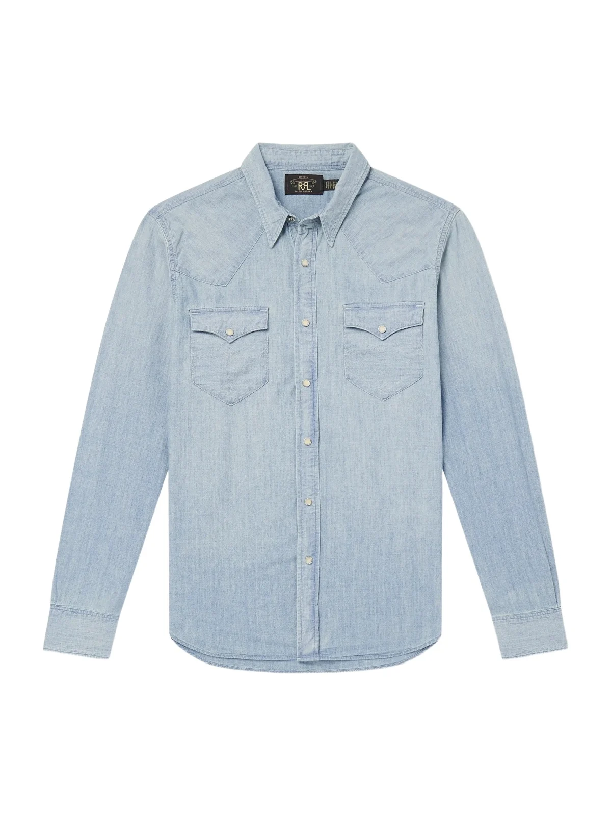 Cotton-Chambray Shirt - Men Cotton-Chambray Shirt - Men