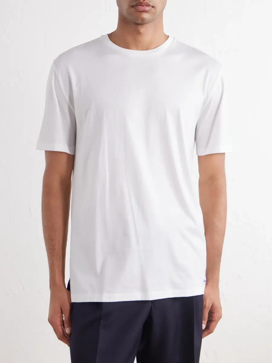 Ralph Lauren Purple Label Cotton-Jersey T-Shirt - Men | Thumbnail 3