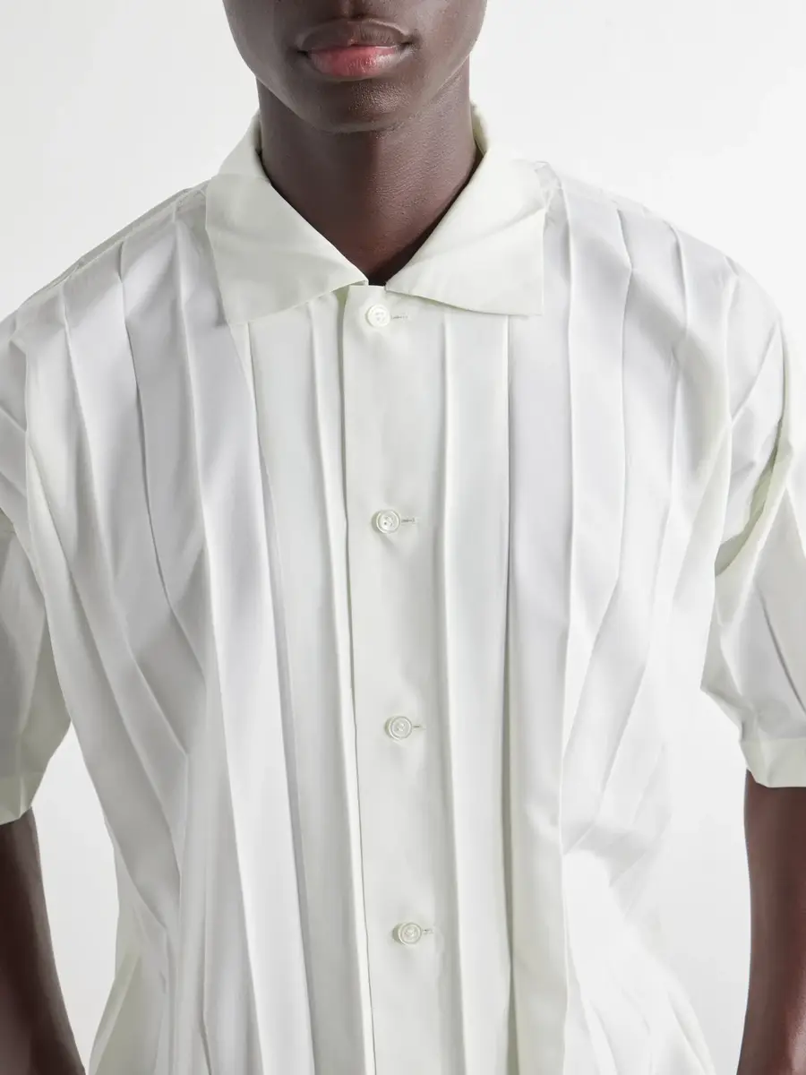 Homme Plissé Issey Miyake Edge Pleated Shirt - Men | Thumbnail 5 Homme Plissé Issey Miyake Edge Pleated Shirt - Men | Thumbnail 5