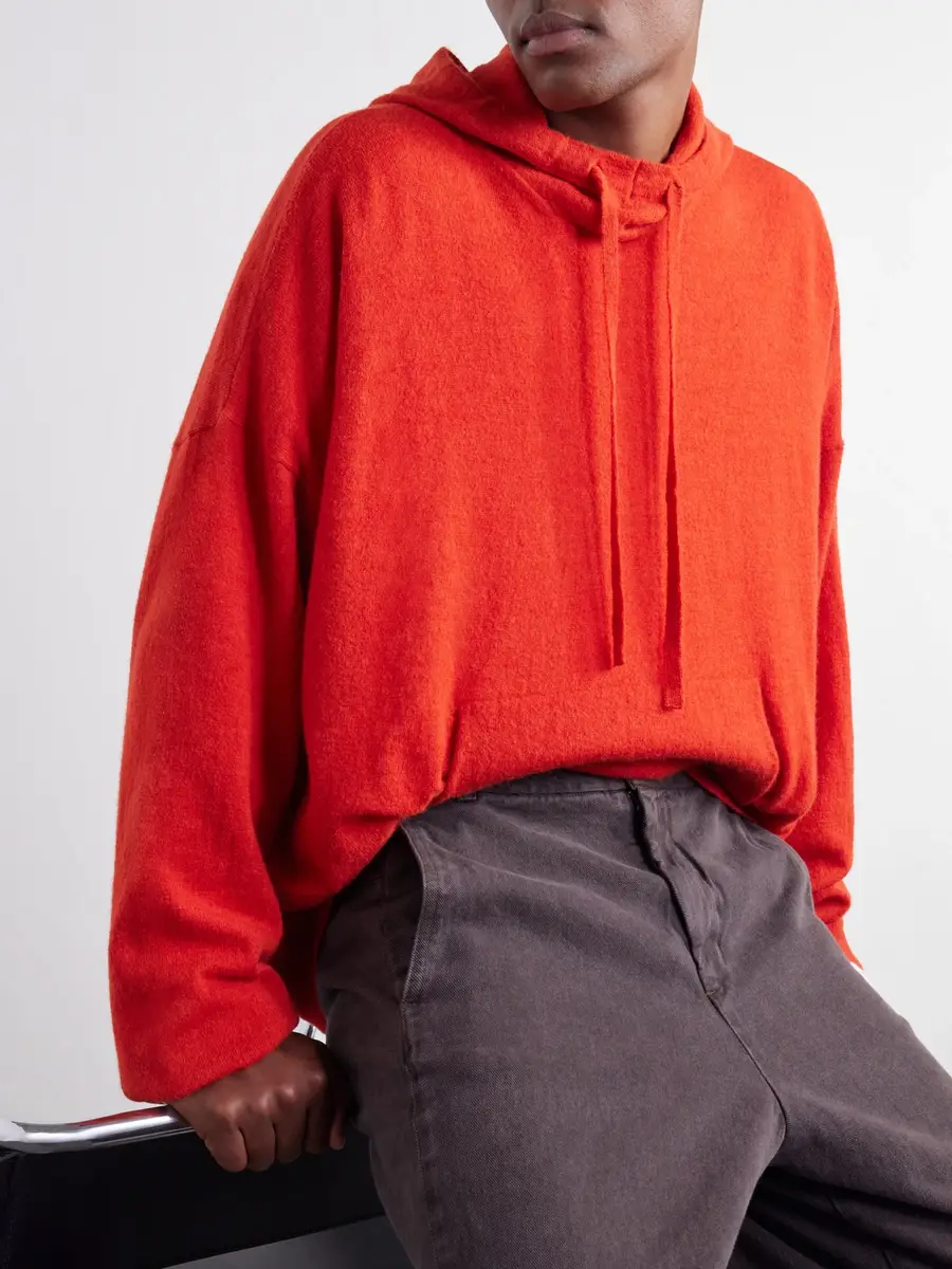 Casey Casey Knitted Hoodie - Men | Thumbnail 5 Casey Casey Knitted Hoodie - Men | Thumbnail 5