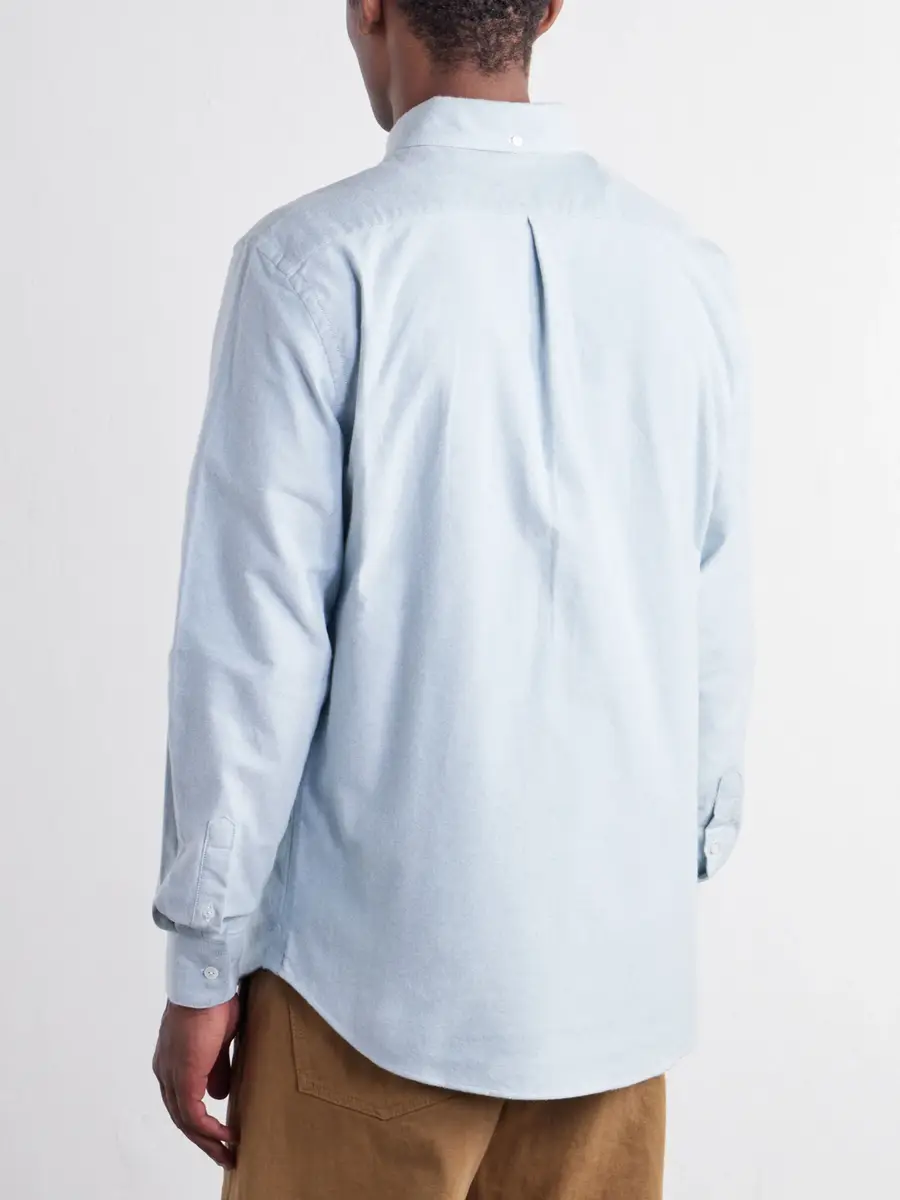 Portuguese Flannel Button-Down Brushed-Cotton Oxford Shirt - Men | Thumbnail 4 Portuguese Flannel Button-Down Brushed-Cotton Oxford Shirt - Men | Thumbnail 4