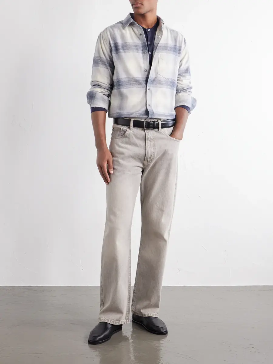 Portuguese Flannel Fonte Checked Cotton-Flannel Shirt - Men | Thumbnail 2 Portuguese Flannel Fonte Checked Cotton-Flannel Shirt - Men | Thumbnail 2