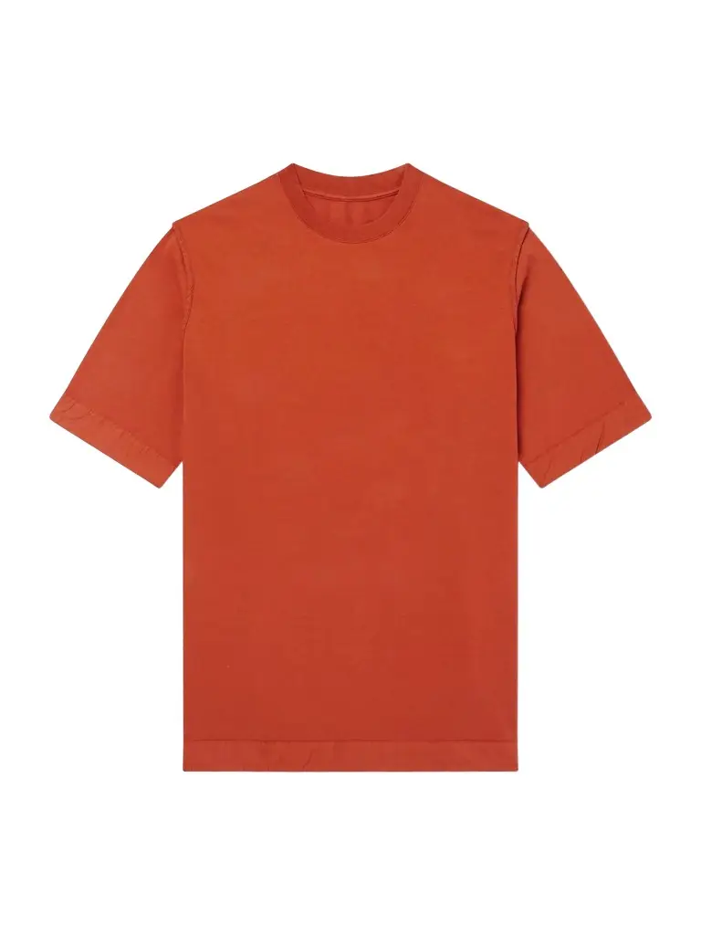Casey Casey Felix Gabardine-Trimmed Cotton-Jersey T-Shirt - Men | Image 1 Casey Casey Felix Gabardine-Trimmed Cotton-Jersey T-Shirt - Men | Image 1