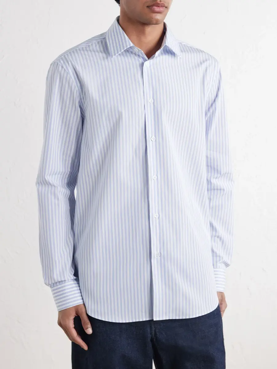 Paul Smith Bengal Striped Cotton-Poplin Shirt - Men | Thumbnail 3 Paul Smith Bengal Striped Cotton-Poplin Shirt - Men | Thumbnail 3