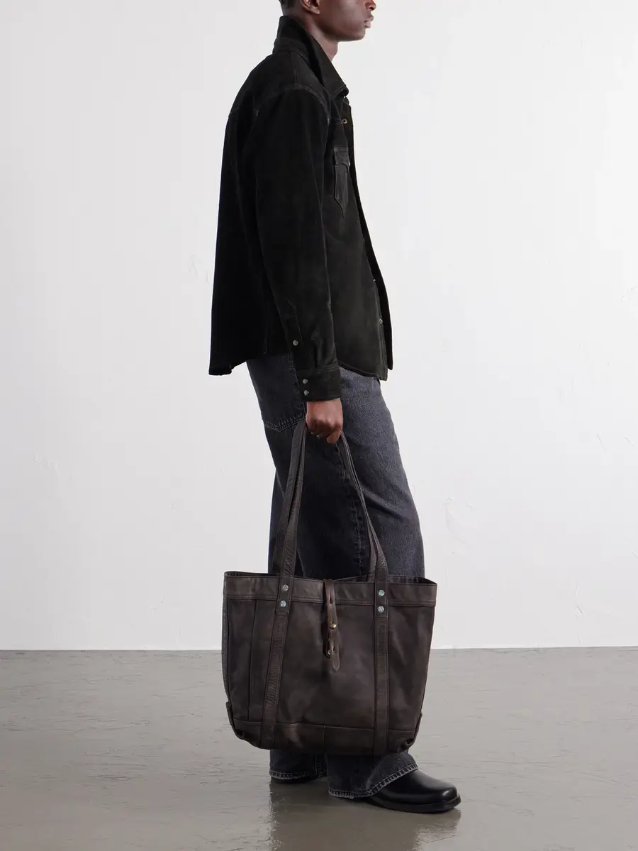 RRL Carter Leather Tote Bag - Men | Thumbnail 2 RRL Carter Leather Tote Bag - Men | Thumbnail 2