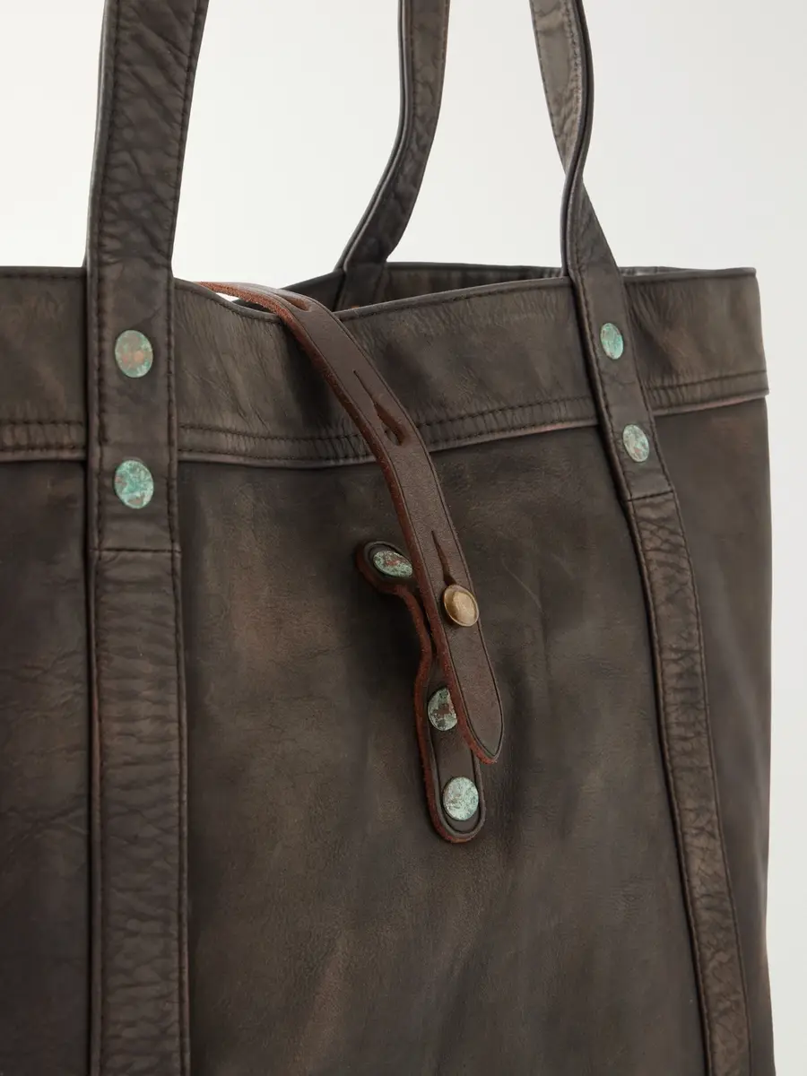 RRL Carter Leather Tote Bag - Men | Thumbnail 5 RRL Carter Leather Tote Bag - Men | Thumbnail 5