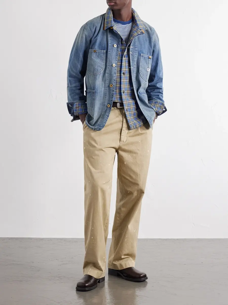 RRL Matlock Checked Cotton-Twill Shirt - Men | Thumbnail 2