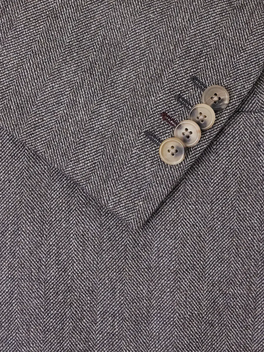 Paul Smith Wool and Cashmere-Blend Herringbone Suit Jacket - Men | Thumbnail 2 Paul Smith Wool and Cashmere-Blend Herringbone Suit Jacket - Men | Thumbnail 2