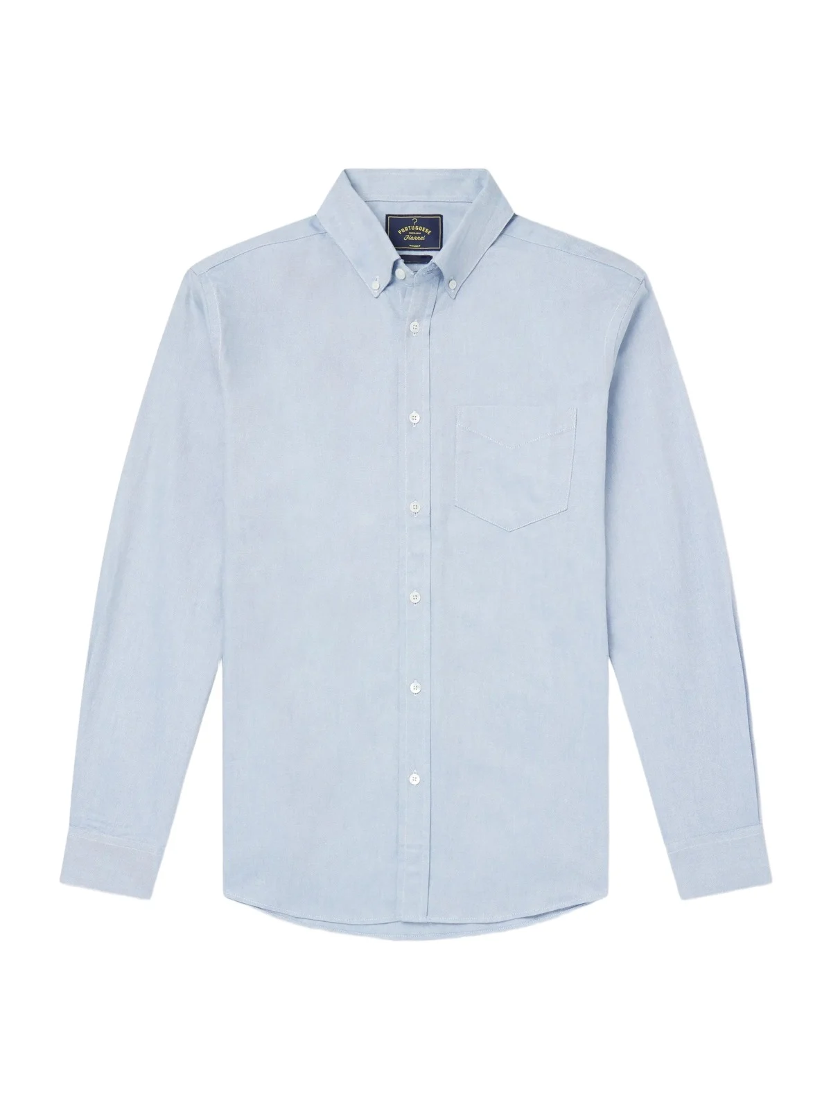 Portuguese Flannel Montebelo Button-Down Collar Cotton-Poplin Shirt - Men