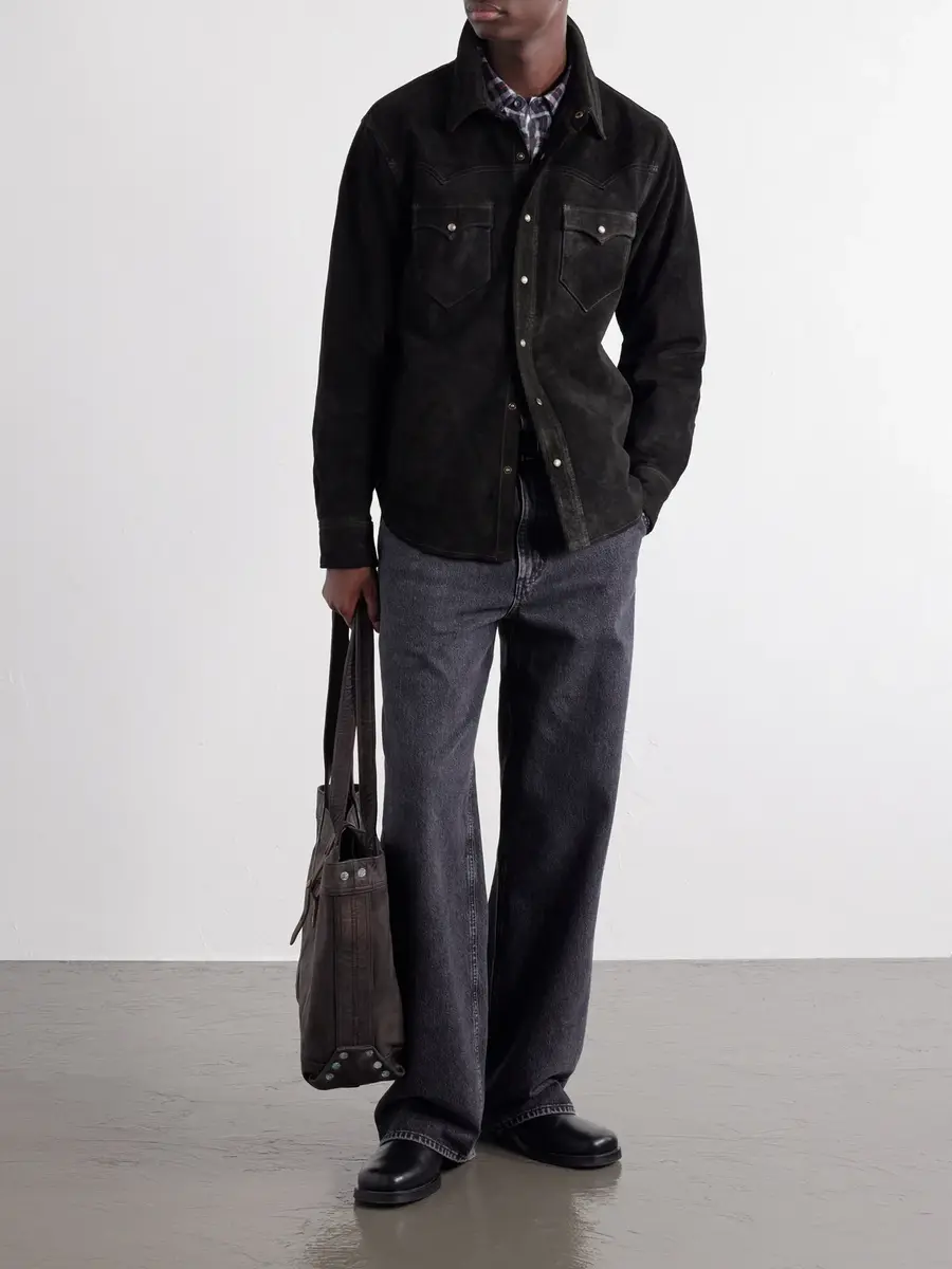 RRL Willett Suede Jacket - Men | Thumbnail 2 RRL Willett Suede Jacket - Men | Thumbnail 2